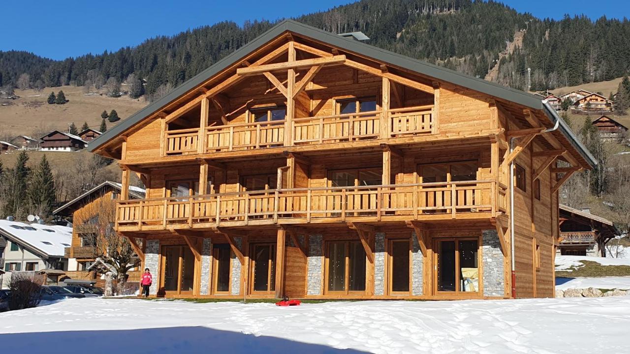 Demi-Chalet Vadel La Panthiaz 15 Pers 5 Chambres Abondance Εξωτερικό φωτογραφία