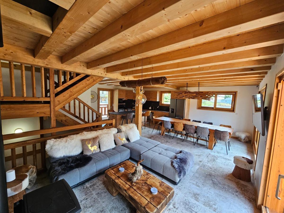 Demi-Chalet Vadel La Panthiaz 15 Pers 5 Chambres Abondance Εξωτερικό φωτογραφία