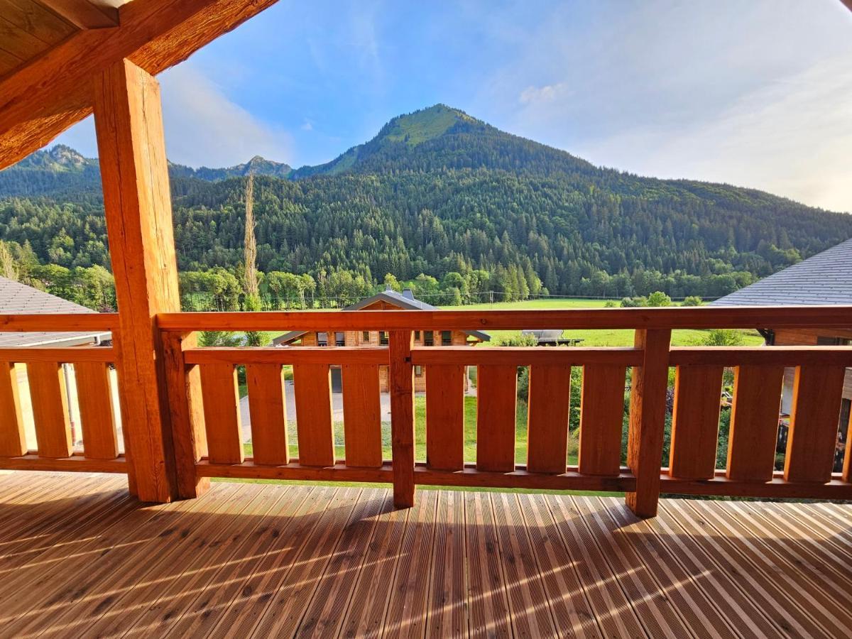 Demi-Chalet Vadel La Panthiaz 15 Pers 5 Chambres Abondance Εξωτερικό φωτογραφία
