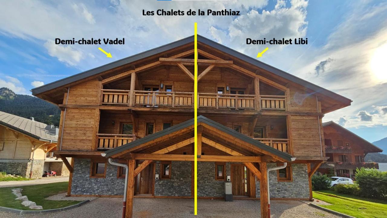 Demi-Chalet Vadel La Panthiaz 15 Pers 5 Chambres Abondance Εξωτερικό φωτογραφία