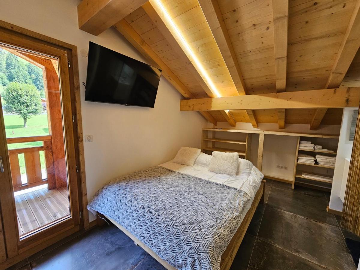 Demi-Chalet Vadel La Panthiaz 15 Pers 5 Chambres Abondance Εξωτερικό φωτογραφία