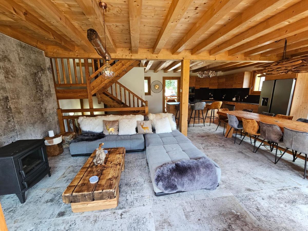 Demi-Chalet Vadel La Panthiaz 15 Pers 5 Chambres Abondance Εξωτερικό φωτογραφία