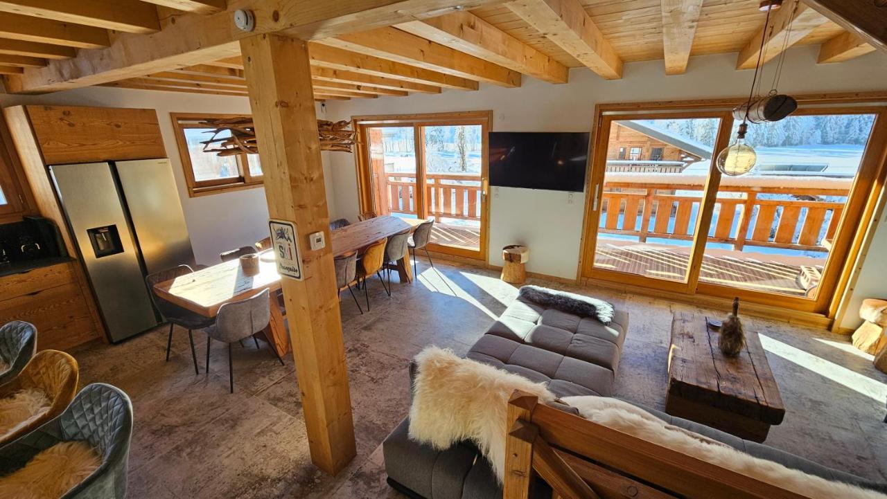 Demi-Chalet Vadel La Panthiaz 15 Pers 5 Chambres Abondance Εξωτερικό φωτογραφία