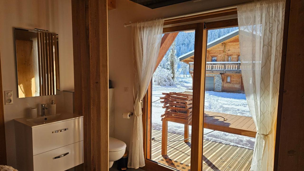 Demi-Chalet Vadel La Panthiaz 15 Pers 5 Chambres Abondance Εξωτερικό φωτογραφία