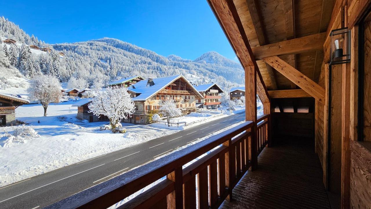 Demi-Chalet Vadel La Panthiaz 15 Pers 5 Chambres Abondance Εξωτερικό φωτογραφία