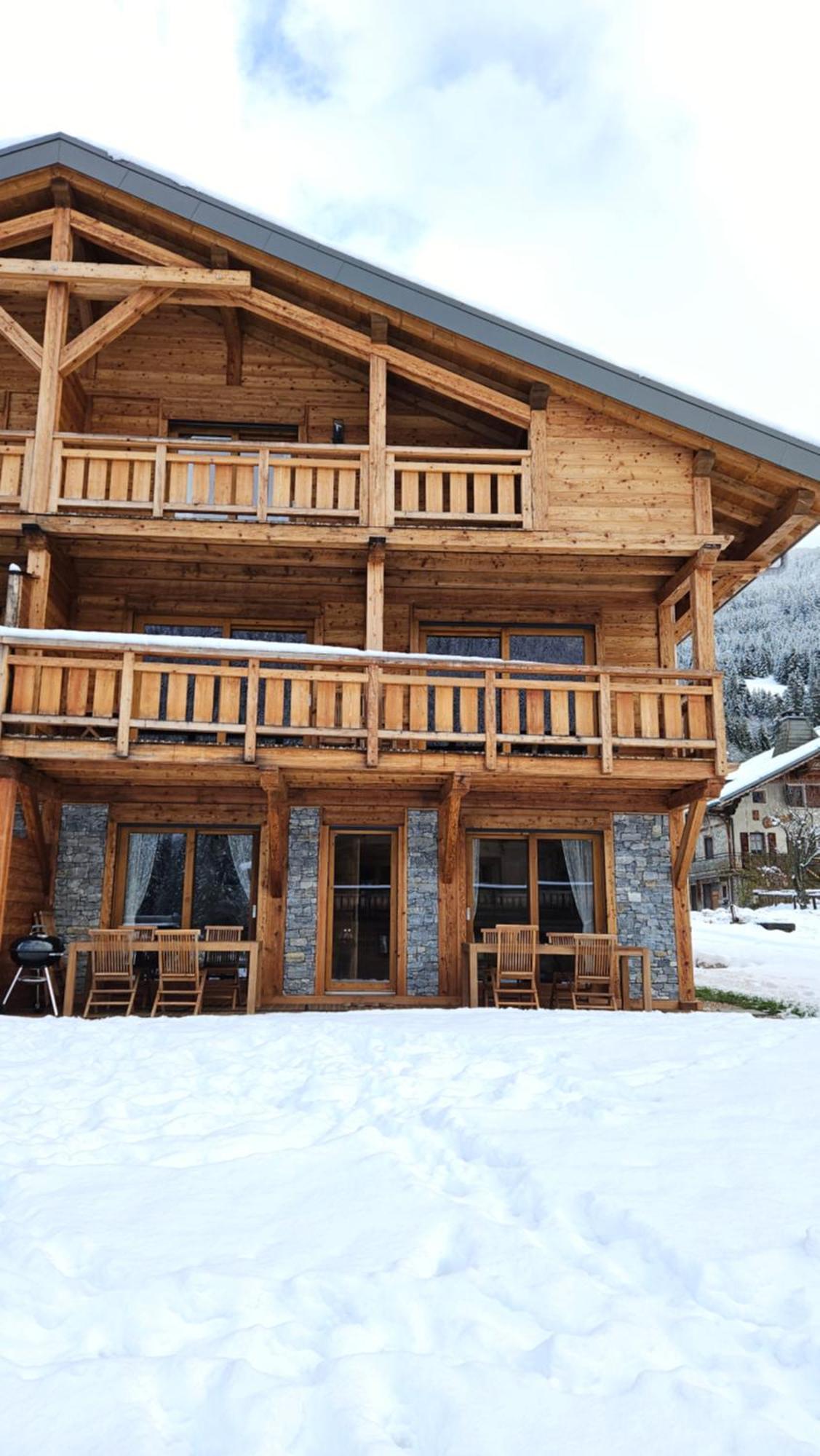 Demi-Chalet Vadel La Panthiaz 15 Pers 5 Chambres Abondance Εξωτερικό φωτογραφία