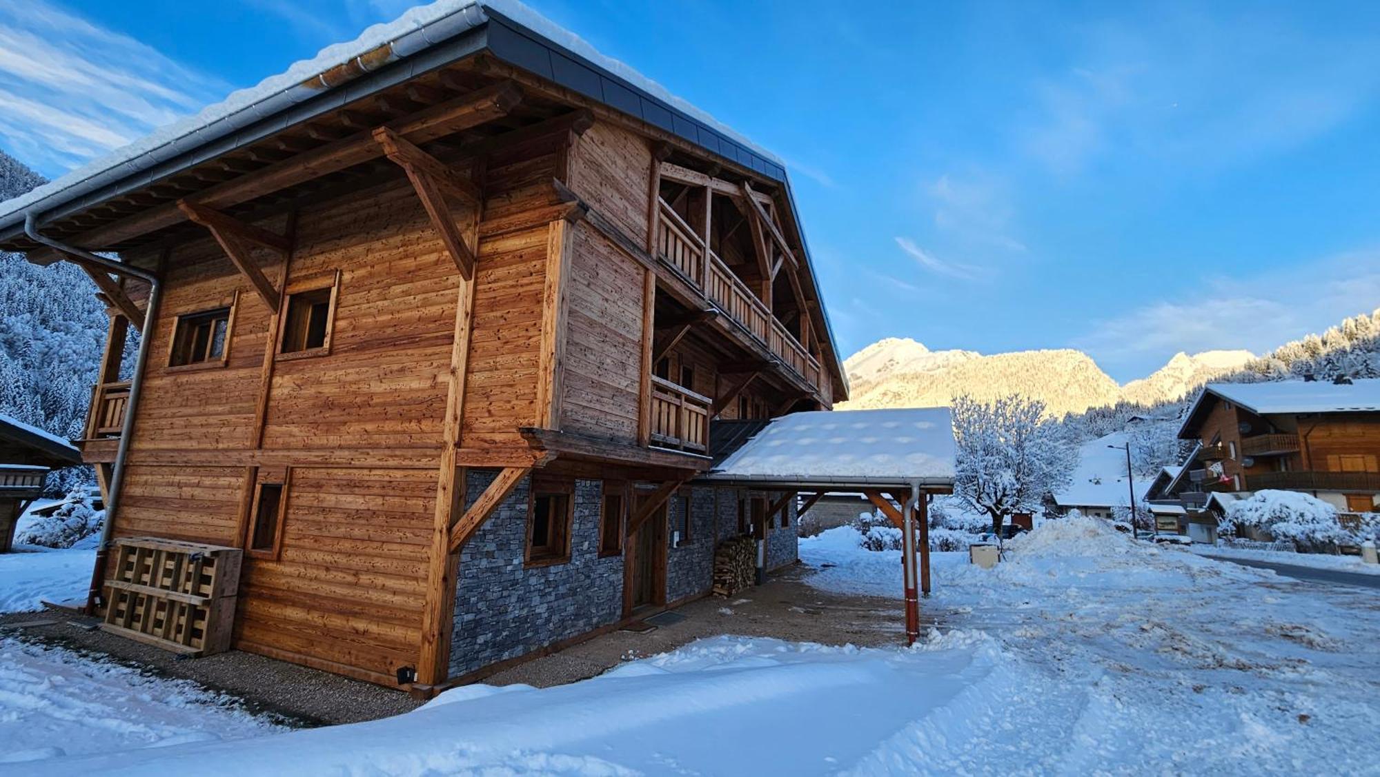 Demi-Chalet Vadel La Panthiaz 15 Pers 5 Chambres Abondance Εξωτερικό φωτογραφία