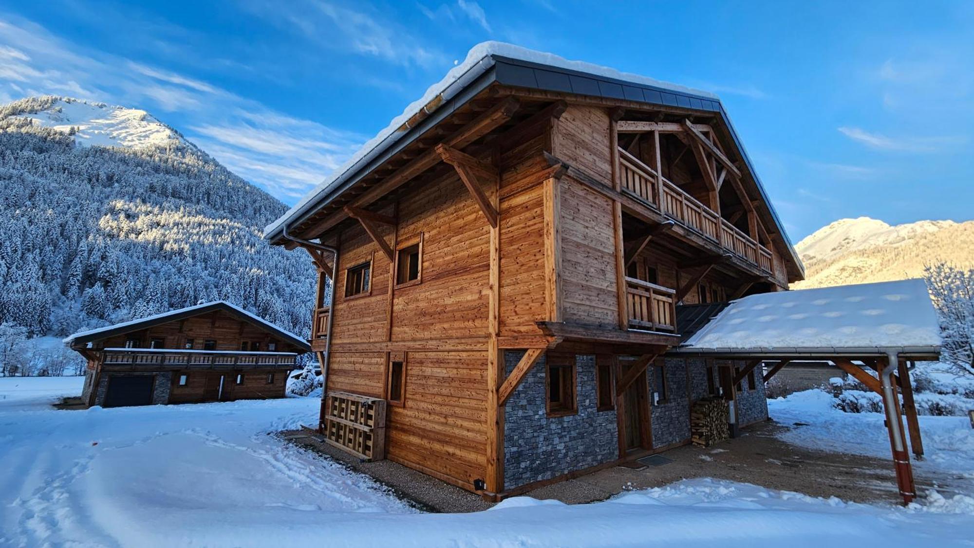 Demi-Chalet Vadel La Panthiaz 15 Pers 5 Chambres Abondance Εξωτερικό φωτογραφία