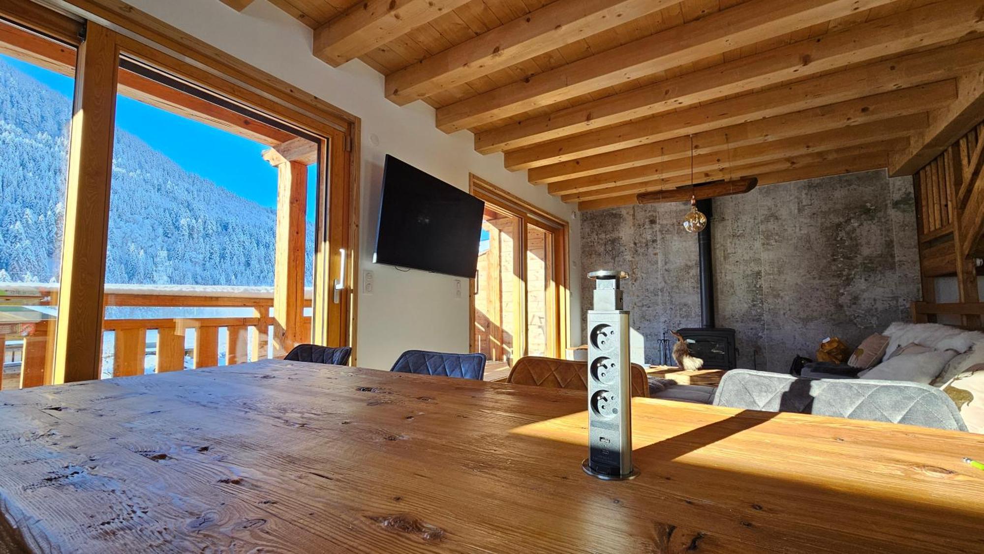 Demi-Chalet Vadel La Panthiaz 15 Pers 5 Chambres Abondance Εξωτερικό φωτογραφία